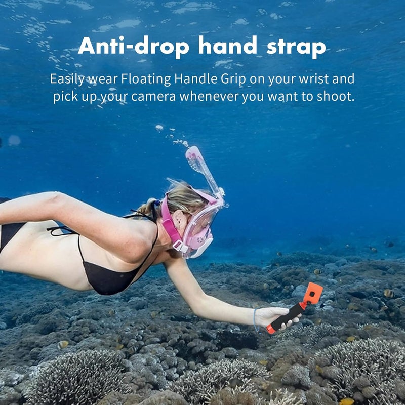 SEASKY Foam Floaty case & F1 Floating Handle Grip Kit Accessories for Gopro Hero 13/12/11/10/9 Sports Action Camera - Image 5